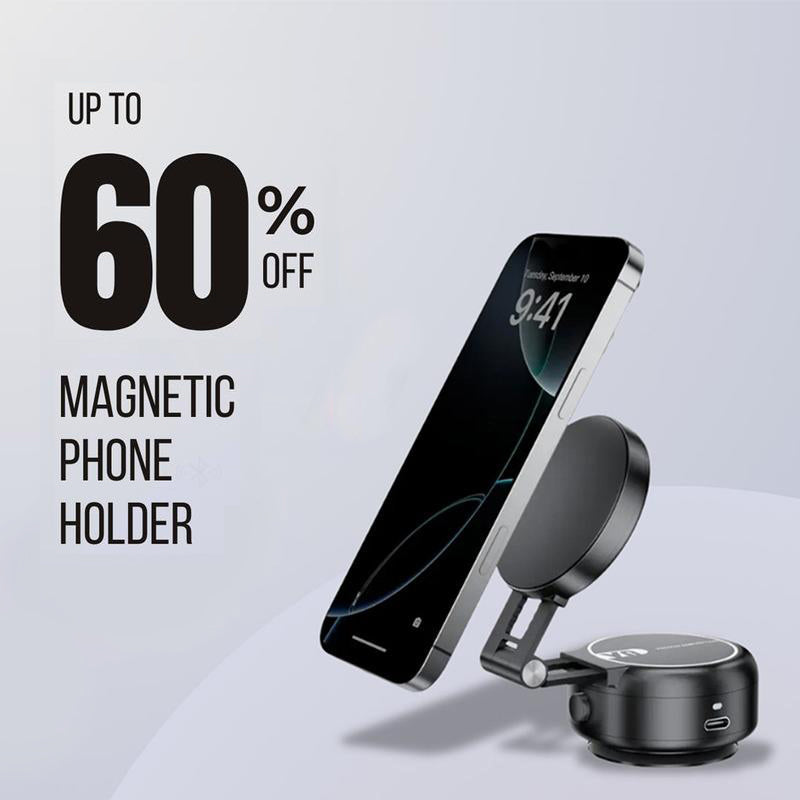 Vacuum Magnetic Phone Holder