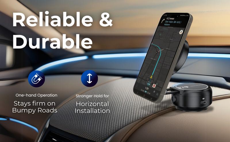 Vacuum Magnetic Phone Holder