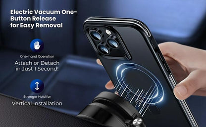 Vacuum Magnetic Phone Holder
