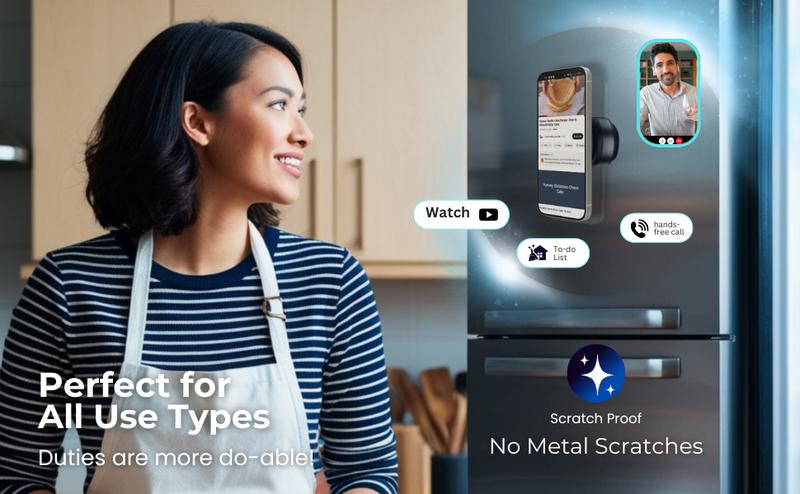 Vacuum Magnetic Phone Holder